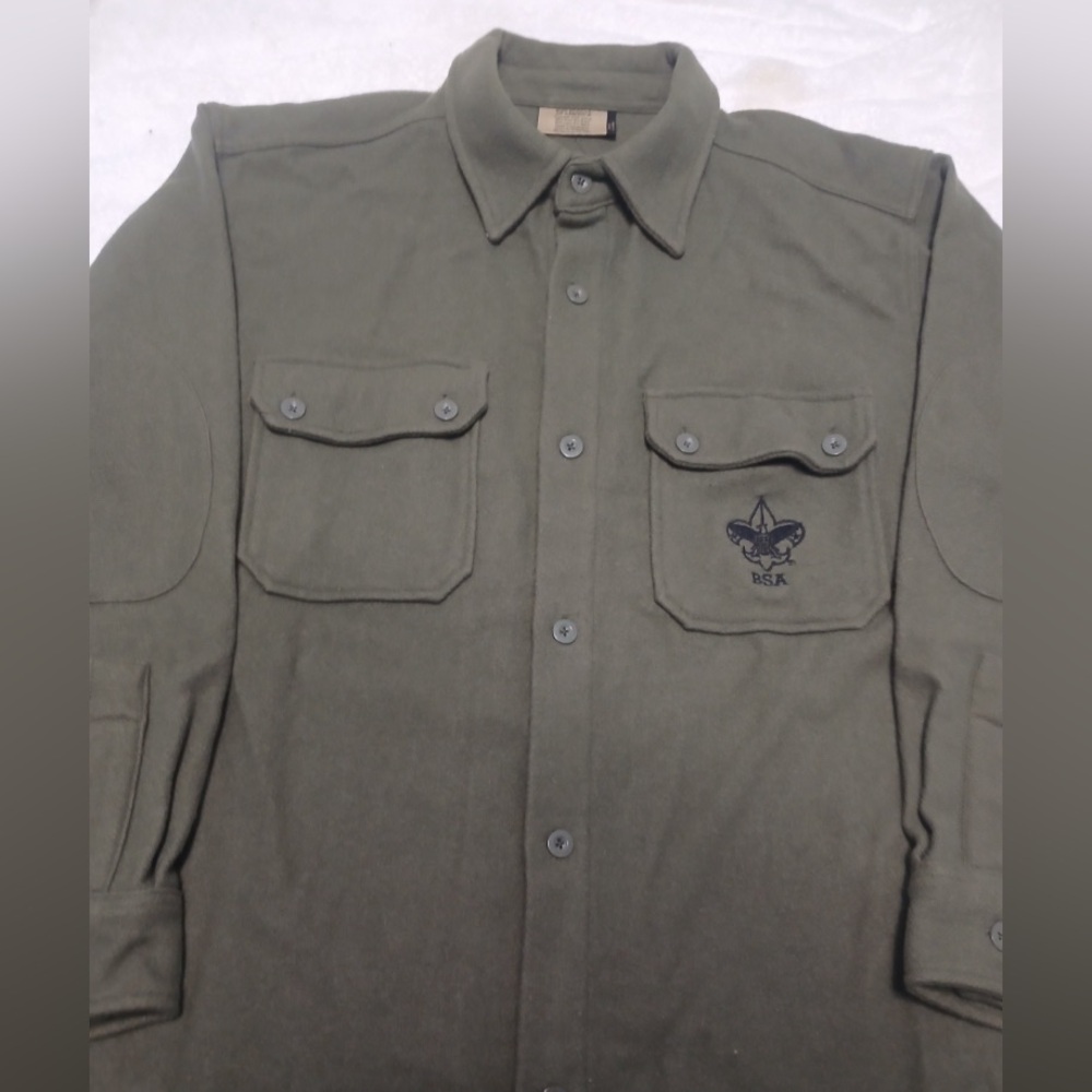 Vintage Boy Scouts of America Wool Shirt - Men’s XL - Made in Bangladesh